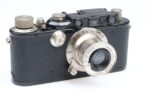 Leica III black paint nickel Kamera Elmar 50mm f3.5 lens Leitz