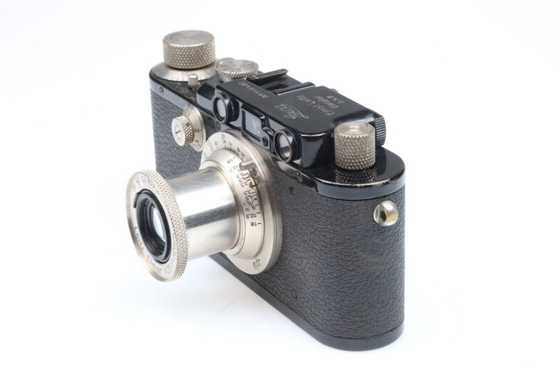 Leica III black paint nickel Kamera Elmar 50mm f3.5 lens Leitz 99187 top condition top condition - Image 3