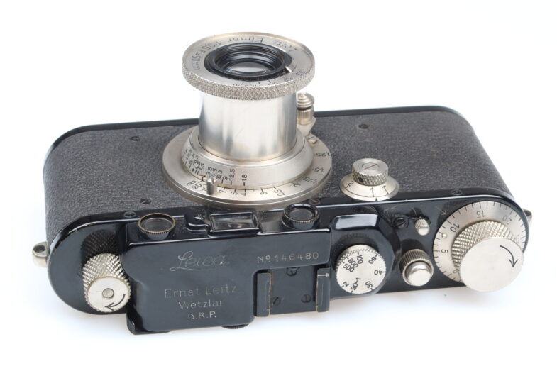 Leica III black paint nickel Kamera Elmar 50mm f3.5 lens Leitz 99187 top condition top condition - Image 5