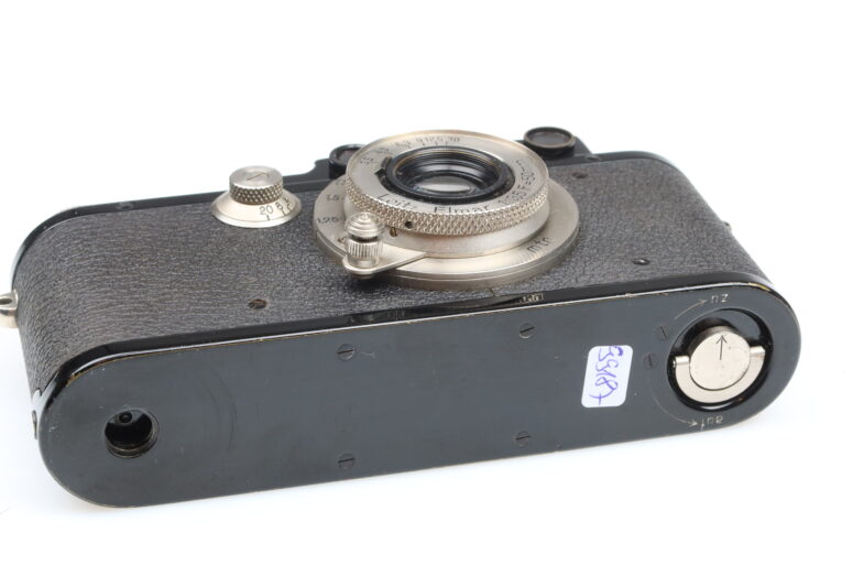 Leica III black paint nickel Kamera Elmar 50mm f3.5 lens Leitz 99187 top condition top condition - Image 6