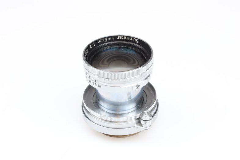 Leica Summitar 50mm f2 Objektiv M39 mount Leitz 99184 near mint – Bild 2