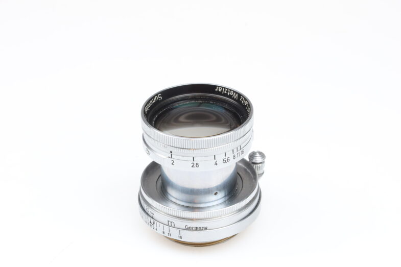 Leica Summitar 50mm f2 Objektiv M39 mount Leitz 99184 near mint – Bild 5