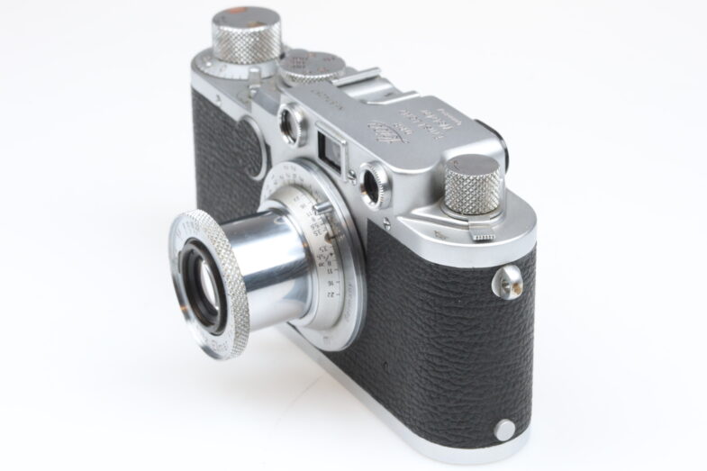 Leica IIF black dial Kamera camera Elmar 50mm f3.5 Objektiv Leitz 99194 - Image 3