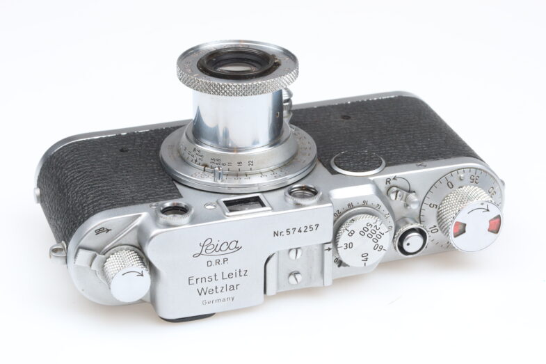 Leica IIF black dial Kamera camera Elmar 50mm f3.5 Objektiv Leitz 99194 - Image 5