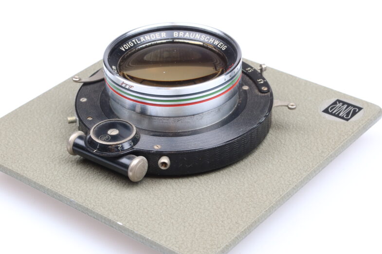 Voigtländer Apo Lanthar 21cm f4,5 Objektiv Lens Sinar Platte 99195 – Bild 5
