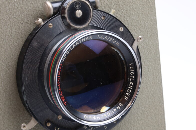 Voigtländer Apo Lanthar 21cm f4,5 Objektiv Lens Sinar Platte 99195 – Bild 7