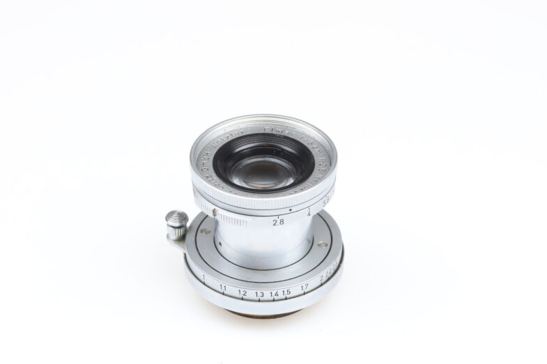 Leica Elmar 50mm f2.8 Objektiv lens Leitz M39 Anschluss mount 92625 – Bild 4