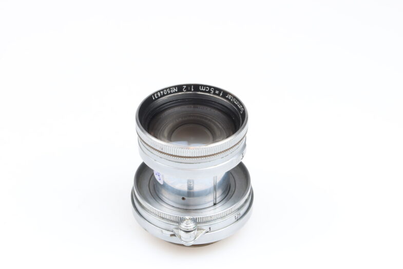 Leica Summitar 50mm f2 Objektiv lens M39 Anschluss mount Leitz 99209 – Bild 2