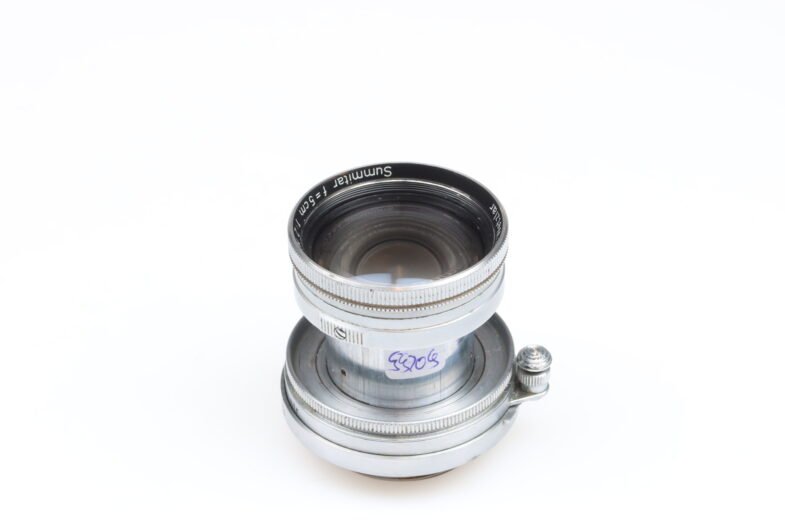 Leica Summitar 50mm f2 Objektiv lens M39 Anschluss mount Leitz 99209 – Bild 3
