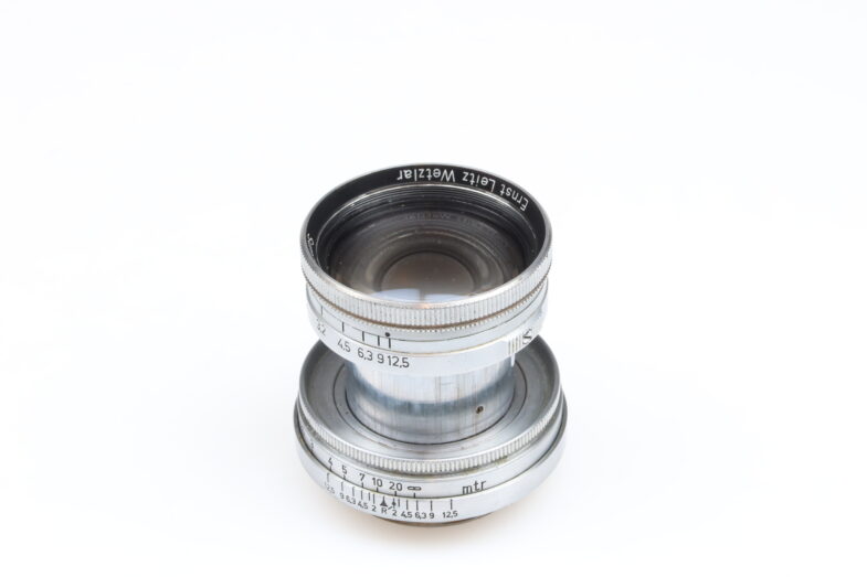 Leica Summitar 50mm f2 Objektiv lens M39 Anschluss mount Leitz 99209 – Bild 4