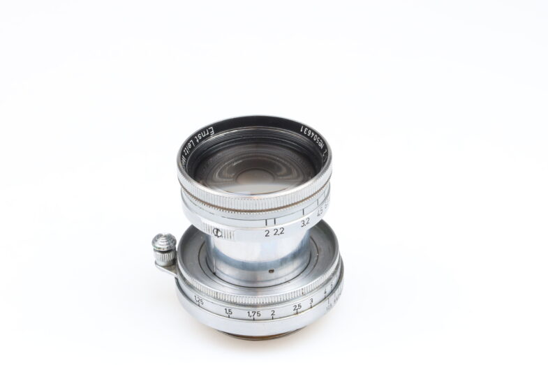 Leica Summitar 50mm f2 Objektiv lens M39 Anschluss mount Leitz 99209 – Bild 5