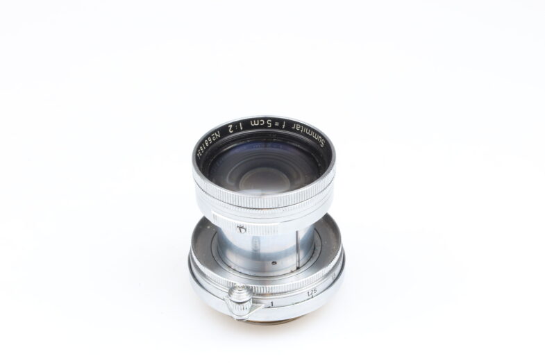 Leica Summitar 50mm f2 Objektiv lens M39 Anschluss mount Leitz 99216 – Bild 2