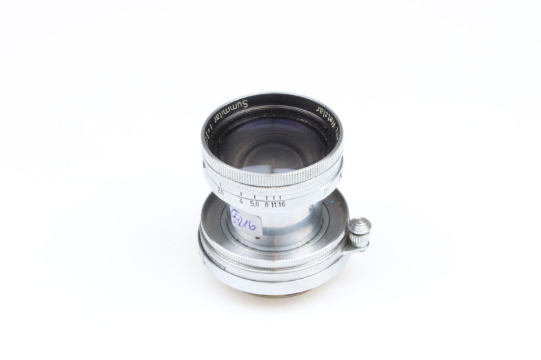 Leica Summitar 50mm f2 Objektiv lens M39 Anschluss mount Leitz 99216 – Bild 3