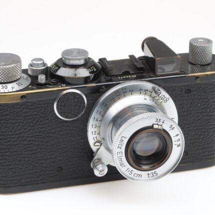 Leica I Mod.C black chrome Kamera Elmar 50mm f3.5 Objektiv Leitz