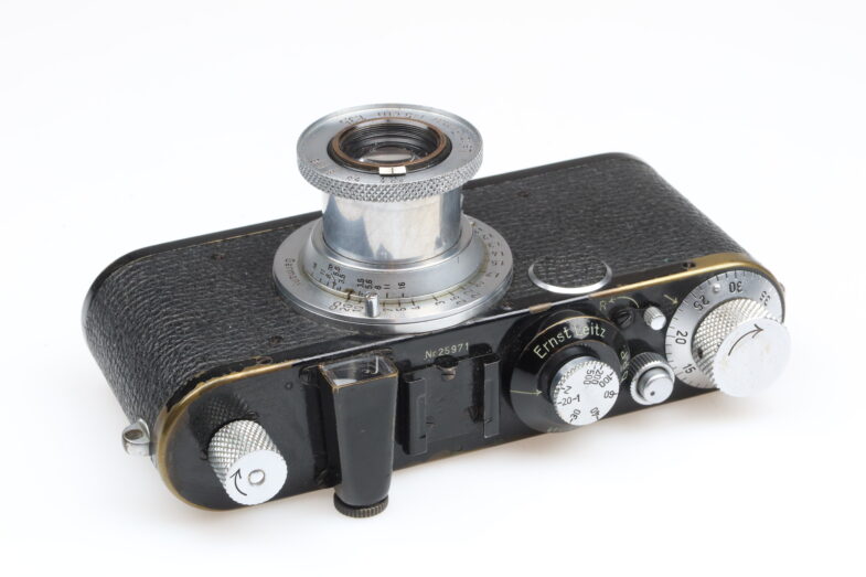 Leica I Mod.C black chrome Kamera  Elmar 50mm f3.5 Objektiv Leitz 99212 – Bild 5