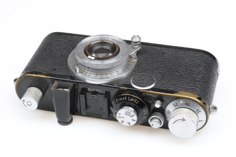 Leica I Mod.C black chrome Kamera  Elmar 50mm f3.5 Objektiv Leitz 99212 – Bild 7