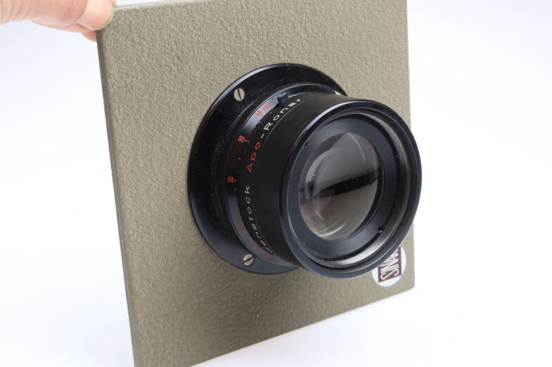 Rodenstock Apo-Ronar 360mm f9 Objektiv lens Sinar Platte