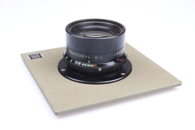 Rodenstock Apo-Ronar 360mm f9 Objektiv lens Sinar Platte 99202 – Bild 4
