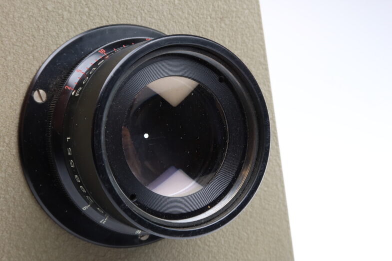 Rodenstock Apo-Ronar 360mm f9 Objektiv lens Sinar Platte 99202 – Bild 7
