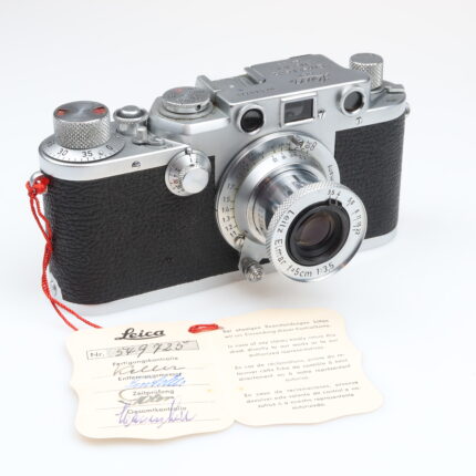 Leica IIIF black dial Kamera Camera Elmar 50mm f3.5 Objektiv Leitz