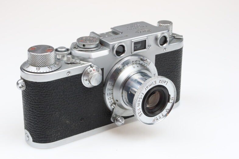 Leica IIIF black dial Kamera Camera Elmar 50mm f3.5 Objektiv Leitz 99217 top condition - Image 2