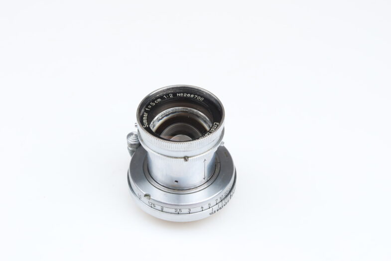 Leica Summar 50mm f2 Objektiv lens M39 Anschluss mount Leitz 98226 - Image 4