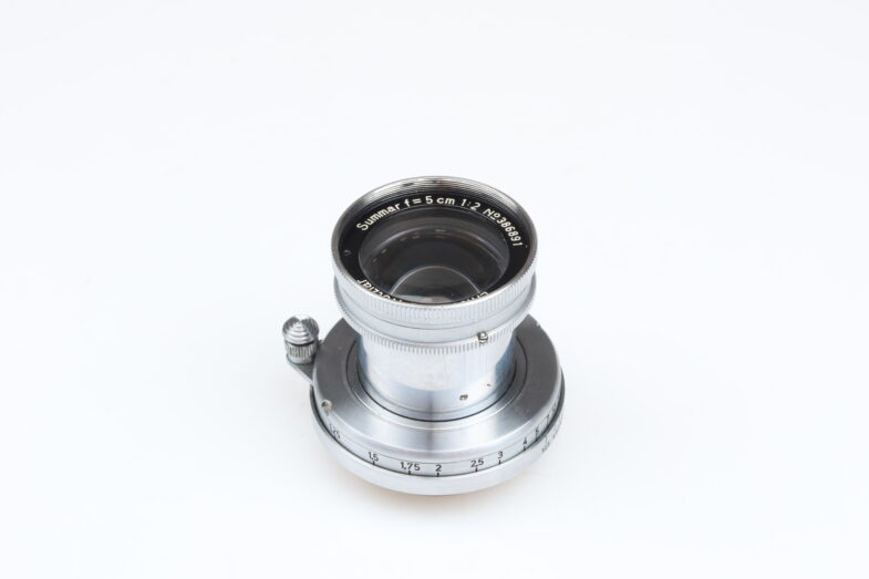 Leica Summar 50mm f2 Objektiv lens M39 Anschluss mount Leitz 99225 – Bild 2