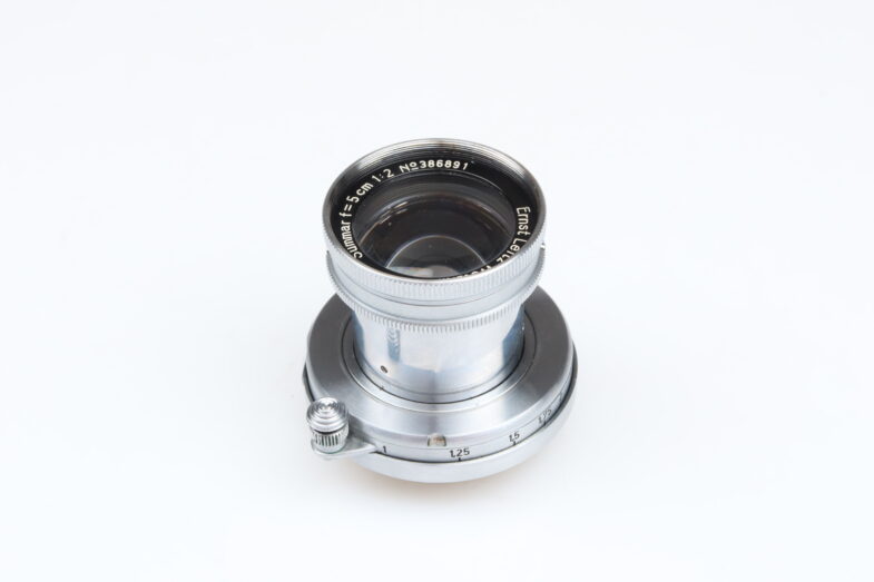 Leica Summar 50mm f2 Objektiv lens M39 Anschluss mount Leitz 99225 – Bild 3