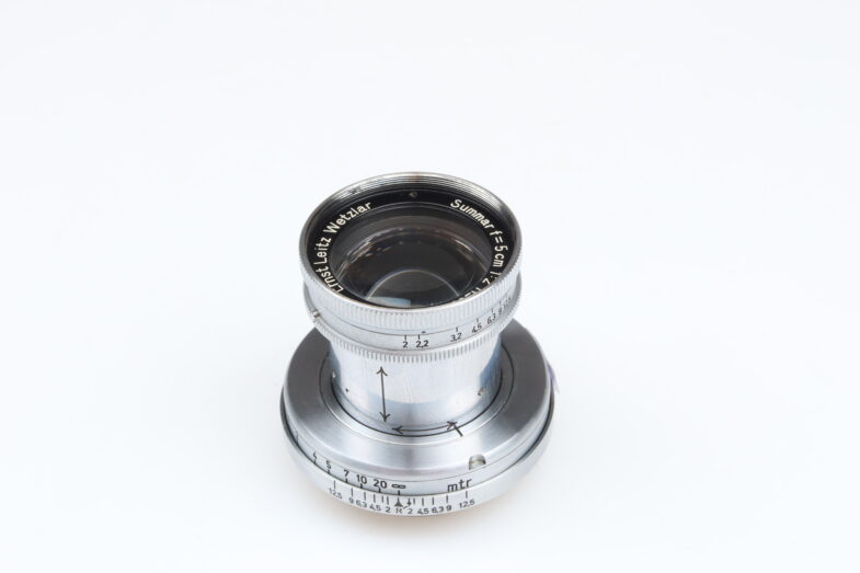 Leica Summar 50mm f2 Objektiv lens M39 Anschluss mount Leitz 99225 – Bild 5