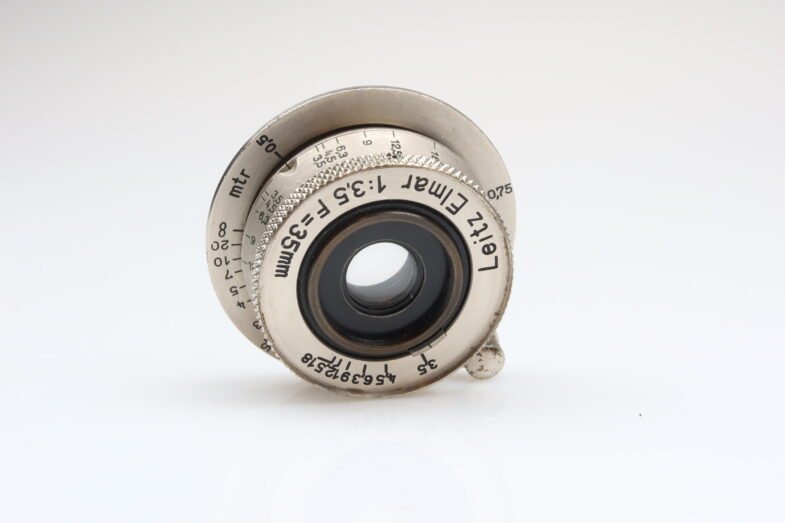 Leica Elmar 35mm early Type in mm f3.5 nickel Objektiv EKURZ Leitz 99221 RARE - Image 5
