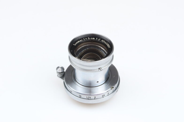 Leica Summar 50mm f2 Objektiv lens M39 Anschluss mount Leitz 99227 top - Image 2