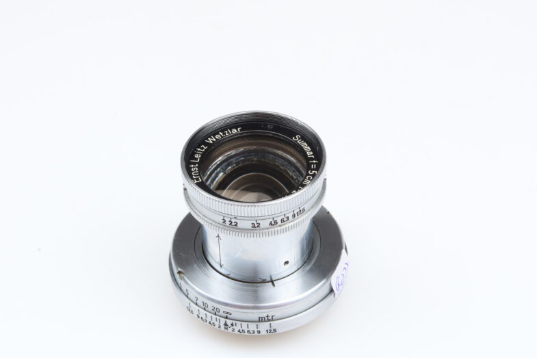 Leica Summar 50mm f2 Objektiv lens M39 Anschluss mount Leitz 99227 top - Image 5