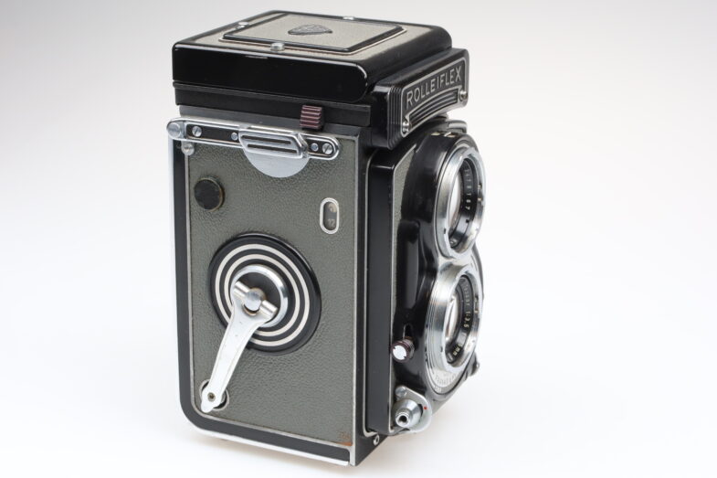 Rolleiflex T Model 1 grey Kamera camera Zeiss Tessar 75mm f3.5 Objektiv Rollei 98945 - Image 3