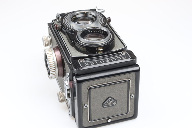 Rolleiflex T Model 1 grey Kamera camera Zeiss Tessar 75mm f3.5 Objektiv Rollei 98945 - Image 5