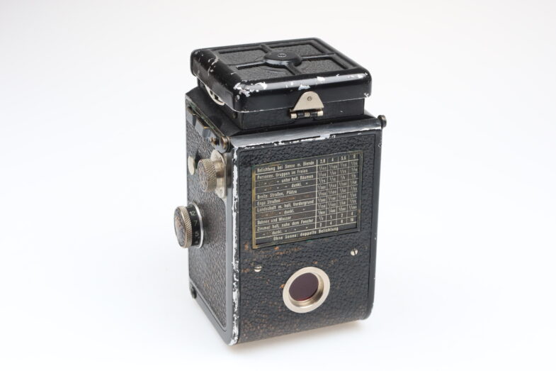 Rolleiflex 4x4 first Model Baby Kamera Tessar 60mm f2.8 Objektiv lens 98951 - Image 4