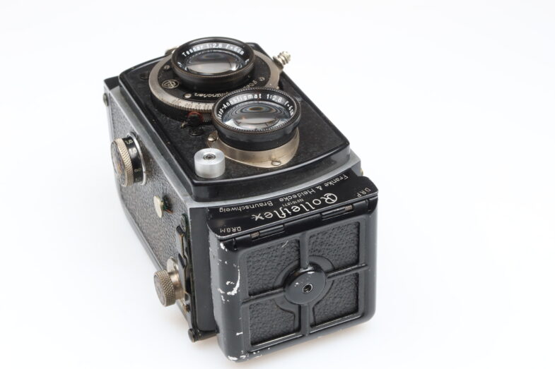 Rolleiflex 4x4 first Model Baby Kamera Tessar 60mm f2.8 Objektiv lens 98951 - Image 6