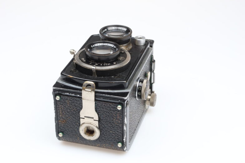 Rolleiflex 4x4 first Model Baby Kamera Tessar 60mm f2.8 Objektiv lens 98951 - Image 7