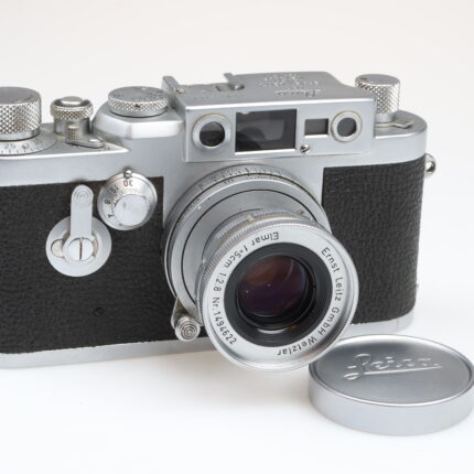 Leica III g IIIg Kamera Camera Elmar 50mm f2.8 Objektiv lens Leitz