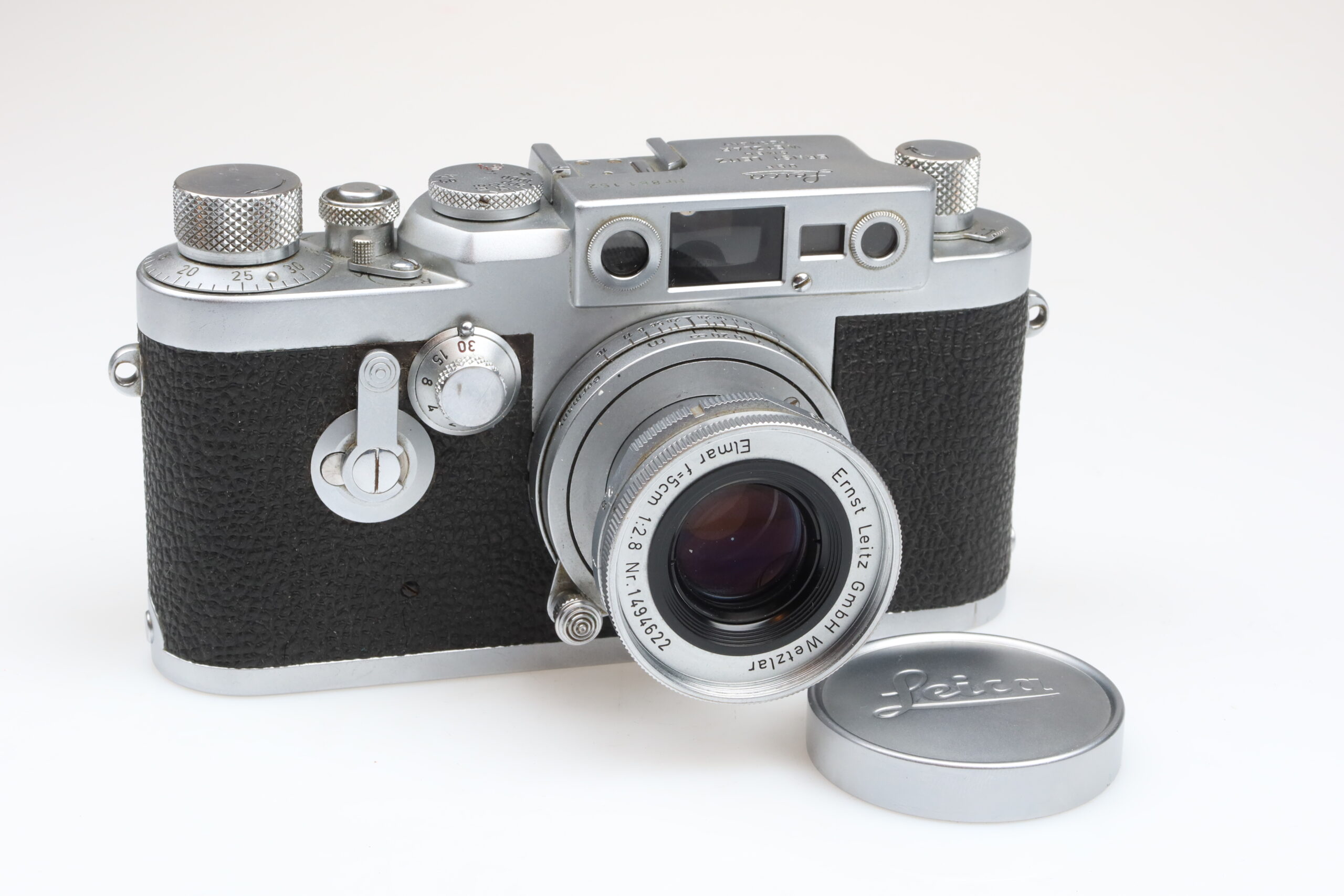 IMG_5830 Leica III g IIIg Kamera Camera Elmar 50mm f2.8 Objektiv lens Leitz