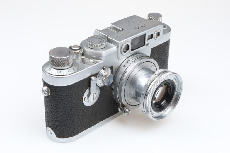 Leica III g IIIg Kamera Camera Elmar 50mm f2.8 Objektiv lens Leitz 98521* – Bild 2