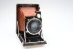 KW Dresden patent Etui Kamera camera Radionar 10,5cm braun Luxus