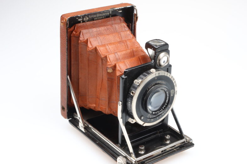 KW Dresden patent Etui Kamera camera Radionar 10,5cm braun Luxus 97570 - Image 5
