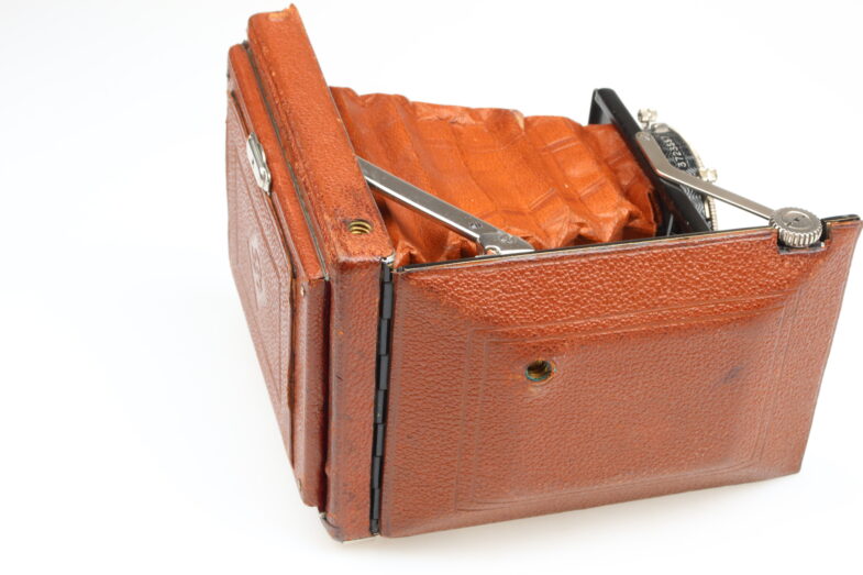 KW Dresden patent Etui Kamera camera Radionar 10,5cm braun Luxus 97570 - Image 7