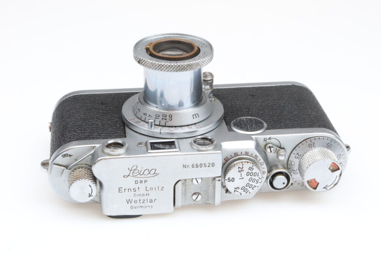 Leica IIF  red scale  Kamera Camera mit Elmar  5 cm Objektiv Lens Leitz 93143 - Image 5