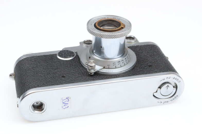 Leica IIF  red scale  Kamera Camera mit Elmar  5 cm Objektiv Lens Leitz 93143 - Image 6