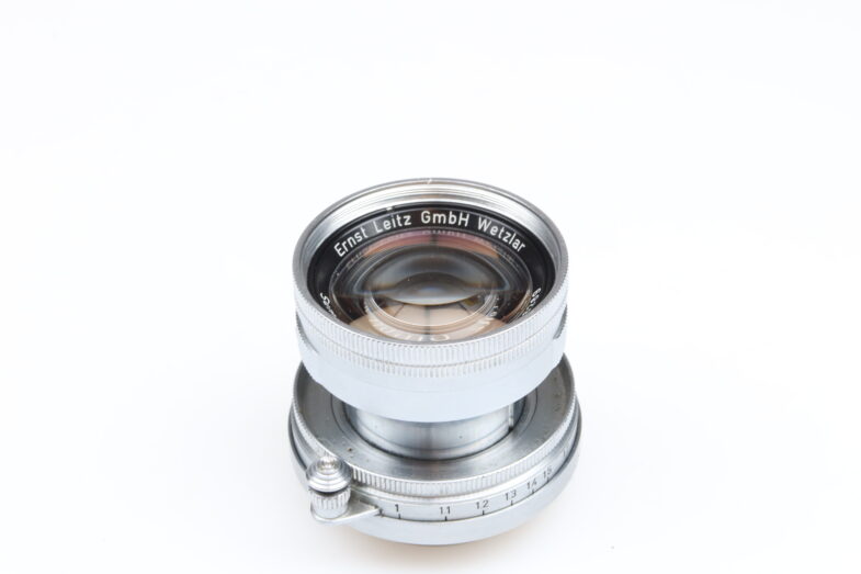 Leica Summicron M 50mm f2 collapsible Objektiv lens M39 Anschluss Leitz 99169 – Bild 2