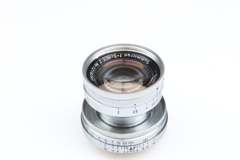 Leica Summicron M 50mm f2 collapsible Objektiv lens M39 Anschluss Leitz 99169 – Bild 4