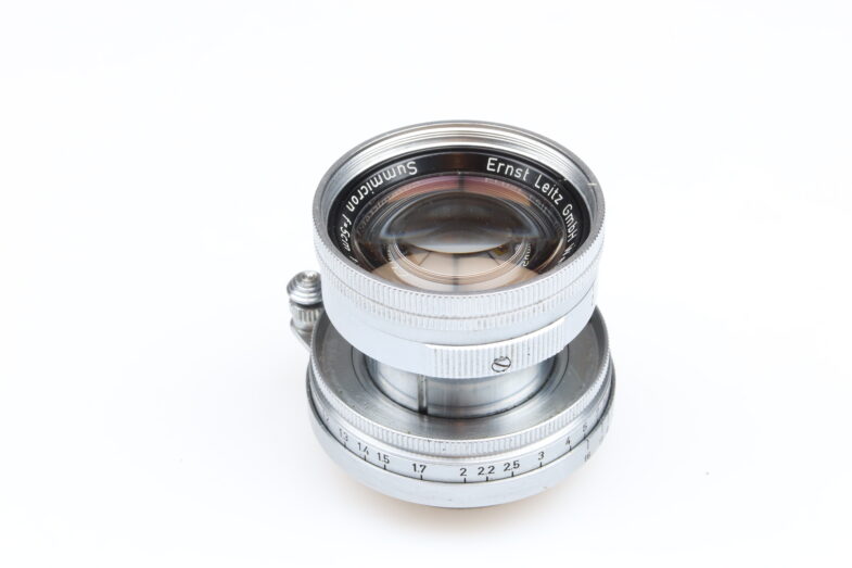 Leica Summicron M 50mm f2 collapsible Objektiv lens M39 Anschluss Leitz 99169 – Bild 5