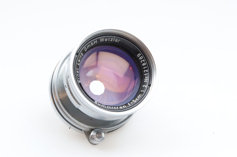 Leica Summicron M 50mm f2 collapsible Objektiv lens M39 Anschluss Leitz 99169 – Bild 6
