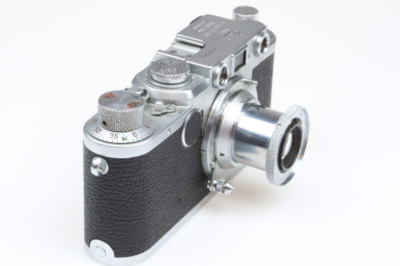 Leica IIF Kamera Camera mit Elmar 5cm f3.5 Objektiv Lens Leitz 99235 - Image 2